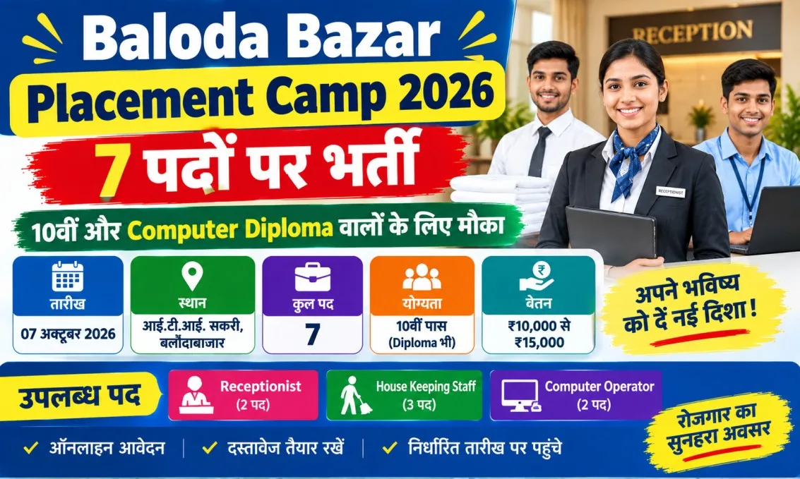 Baloda Bazar Placement Camp 2026