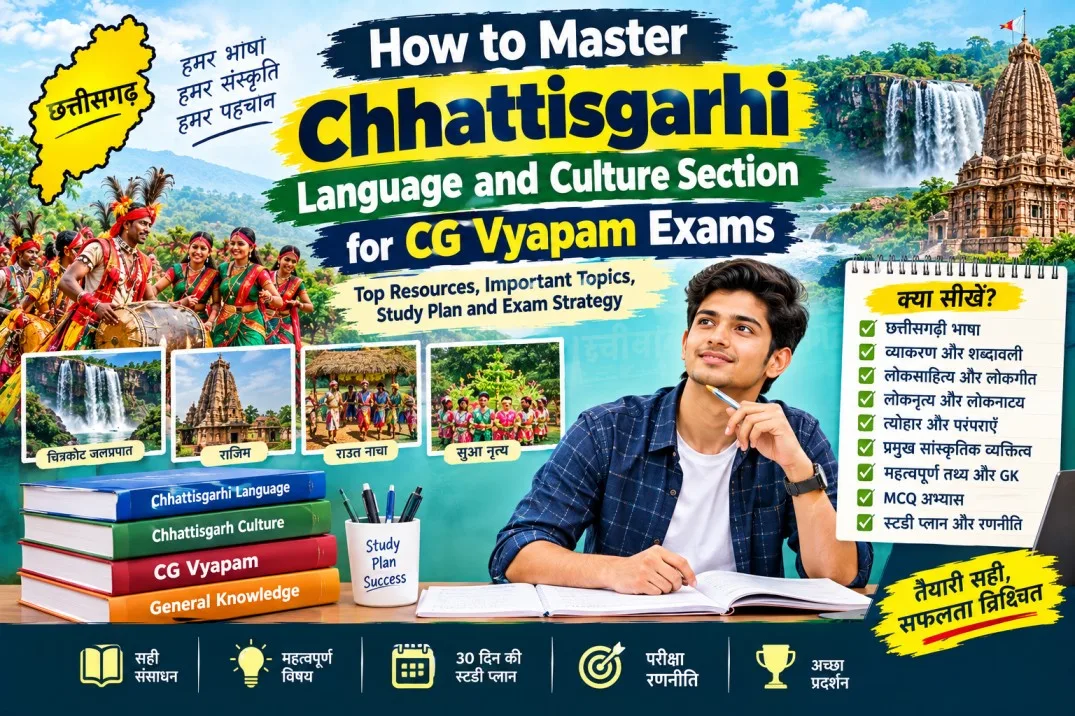 How to Master Chhattisgarhi Language and Culture Section for CG Vyapam Exams