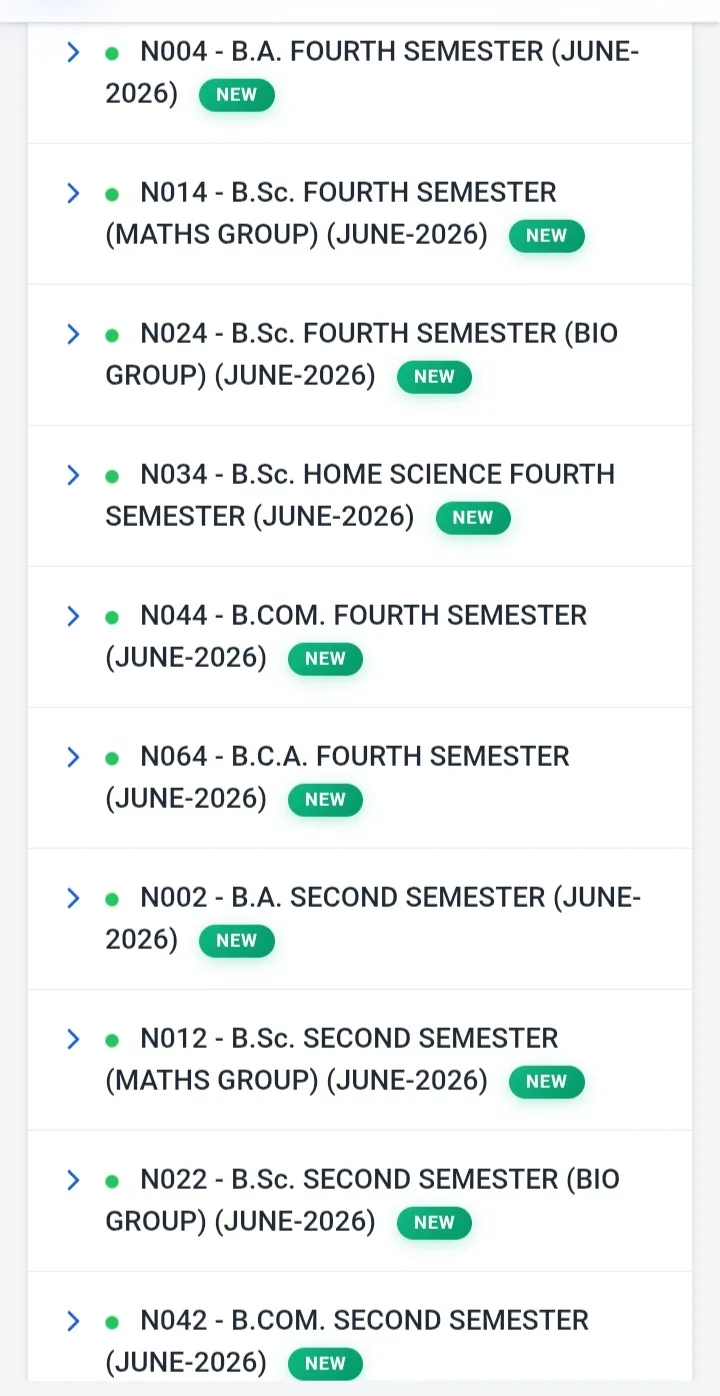 Bilaspur University Result 2026
