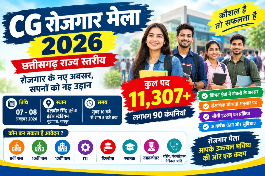 CG Rojgar Mela 2026